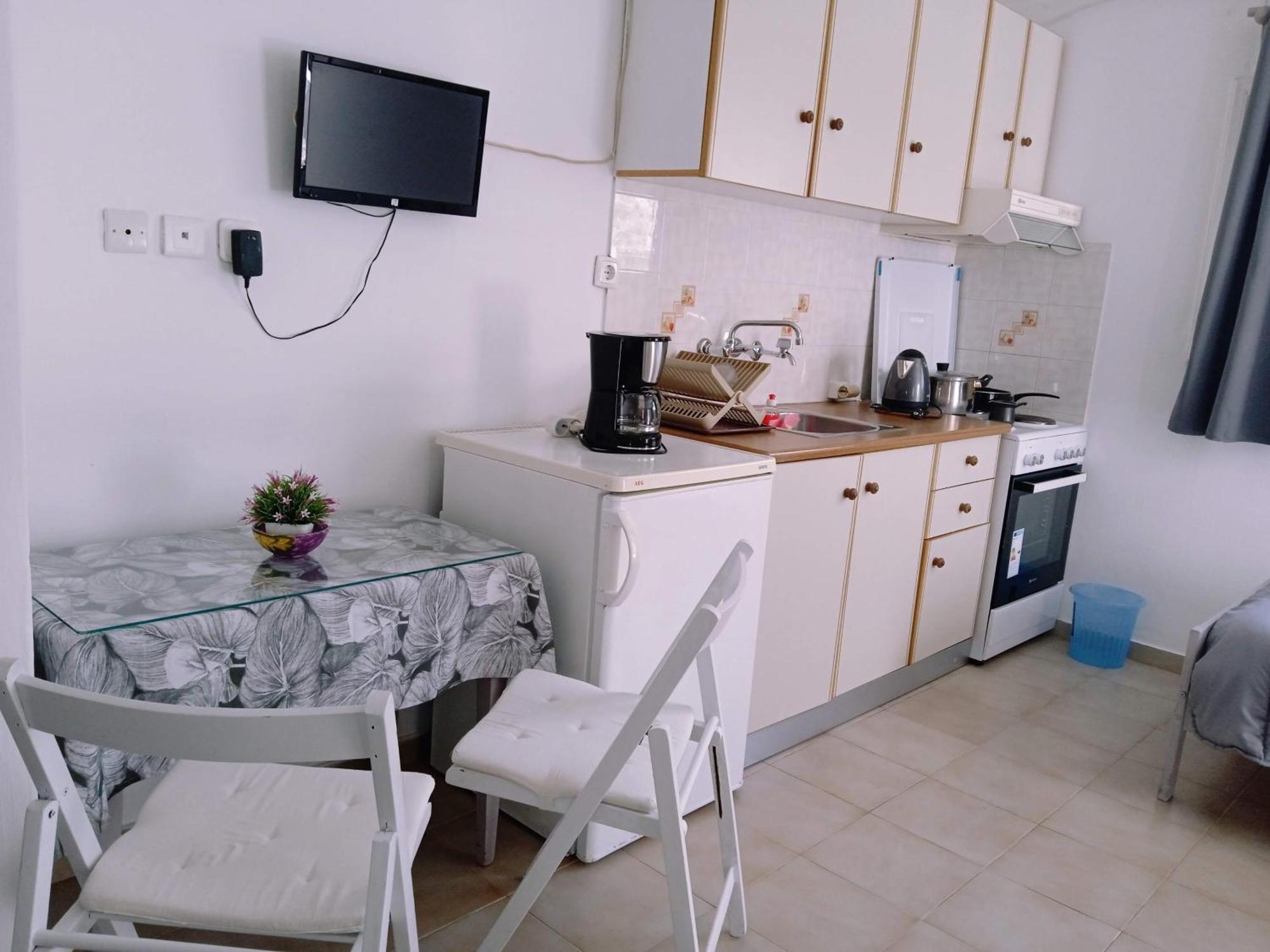 Andros Lighthouse Apartments Mesaria  Ngoại thất bức ảnh